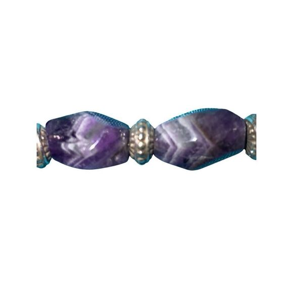 Natural Amethyst Bracelet - Picture 11 of 16
